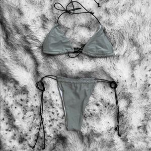 NWOT Grey bikini